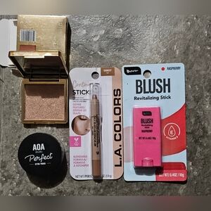 L.A. Colors Contour Stick + Raspberry Blush Stick & Beau Babe Beauty Highlighter